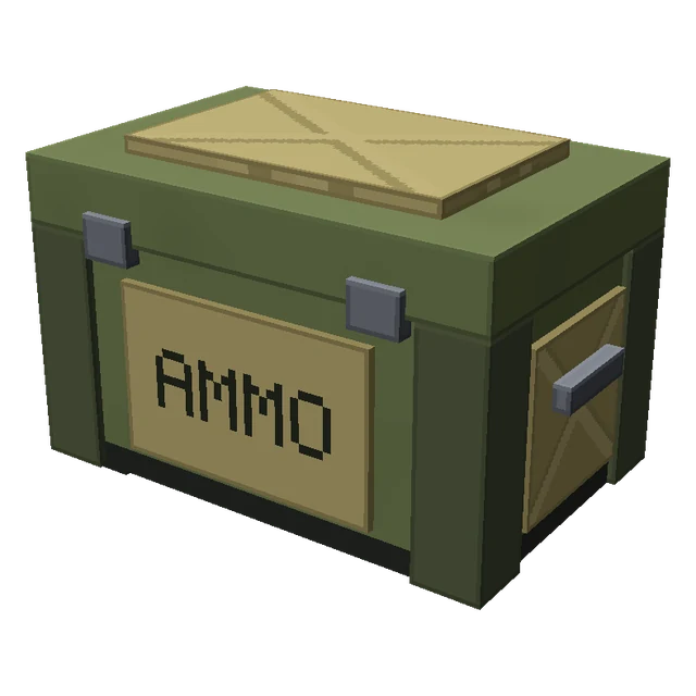 An ammo crate